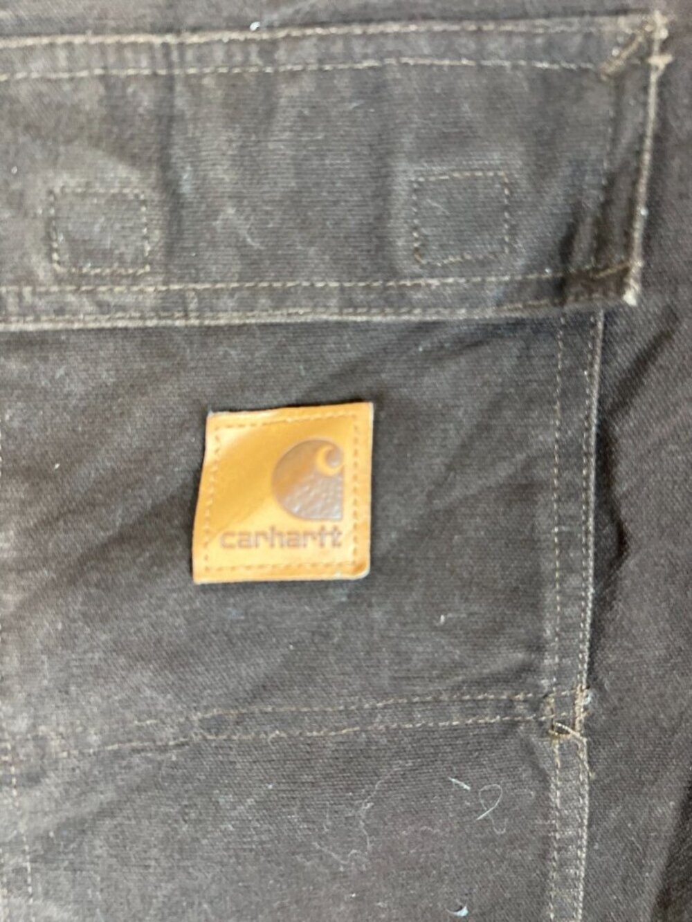 Carhartt Men 4XL Regular C26 DKB Arctic Traditional Coat Duck Canvas Brown Quilt - Picture 4 of 10